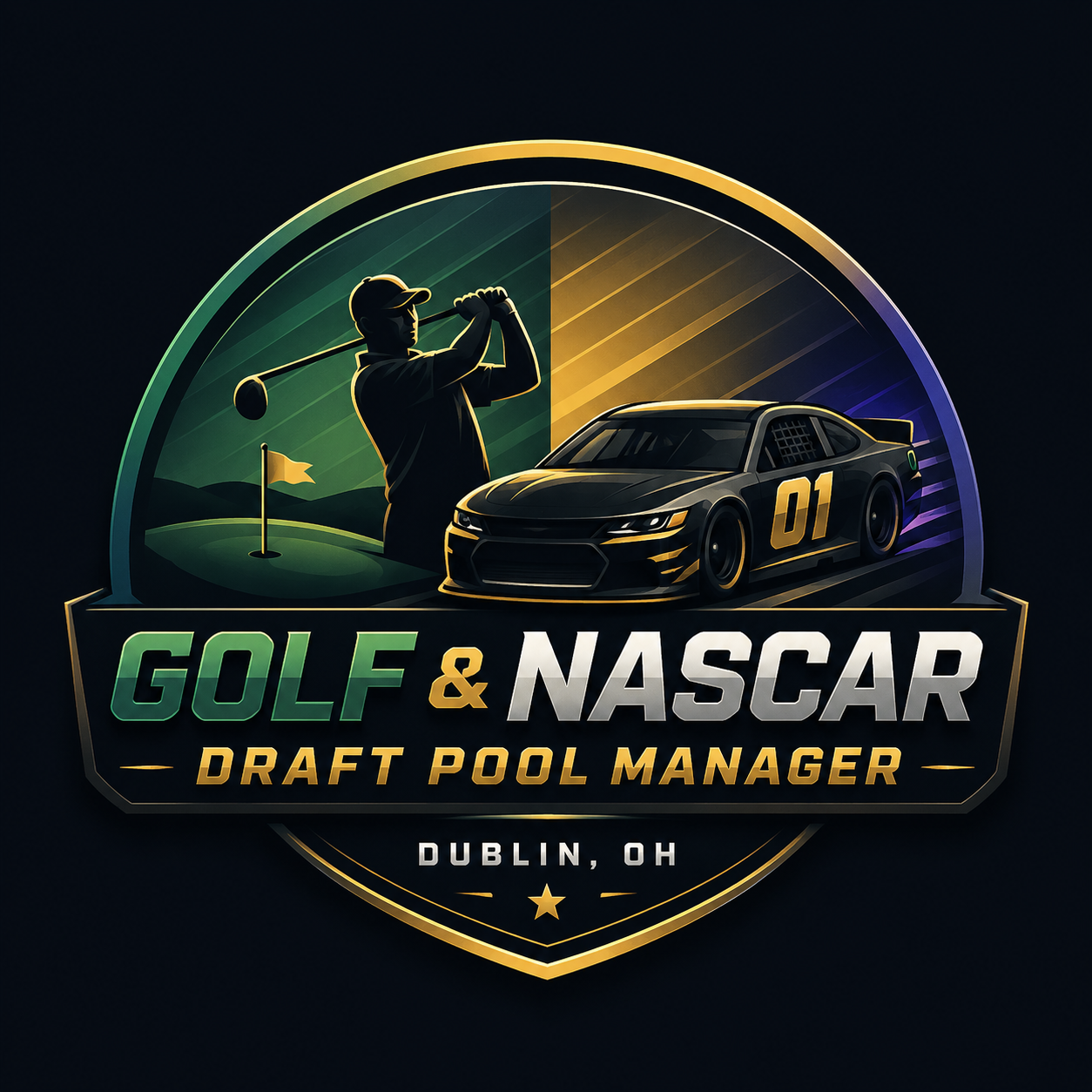 Golf & NASCAR Draft Pool Manager logo